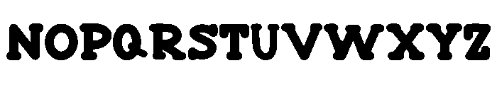 Super Woman Regular Font UPPERCASE