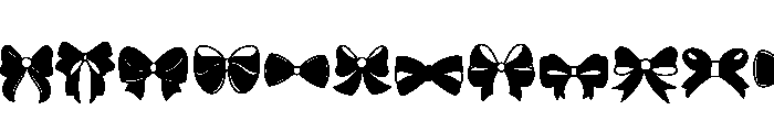 Super bow Font UPPERCASE