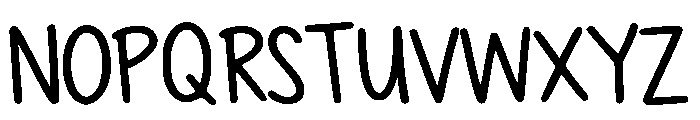 SuperBabilonClub-Display Font LOWERCASE