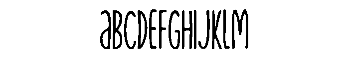 SuperModel Font UPPERCASE
