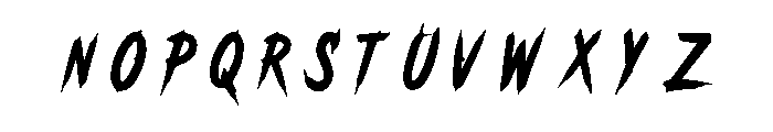 Supplement Regular Font UPPERCASE