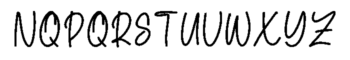Supporty Font UPPERCASE