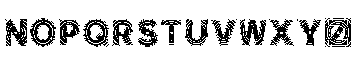 Surge Regular Font UPPERCASE