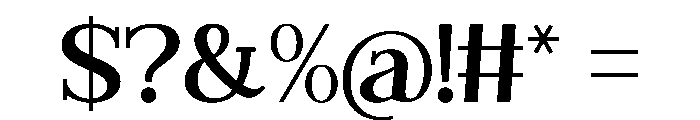 Surprise Magazine Regular Font OTHER CHARS