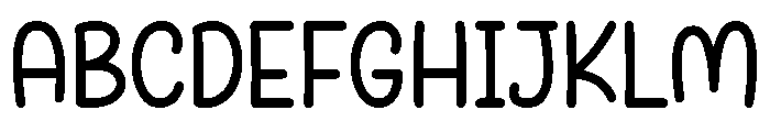 Surprise Moment Font UPPERCASE