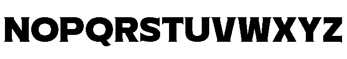 Survious Four Bold Font LOWERCASE