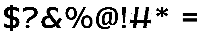 Survious Four Regular Font OTHER CHARS