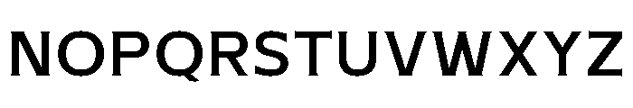 Survious Four Regular Font UPPERCASE
