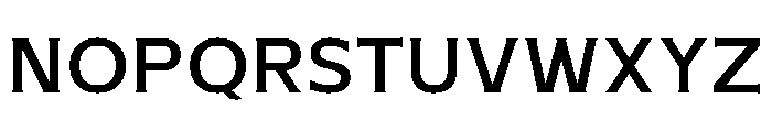Survious Four Regular Font LOWERCASE