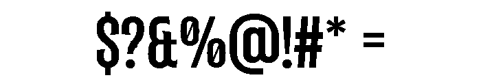 Survious One Regular Font OTHER CHARS