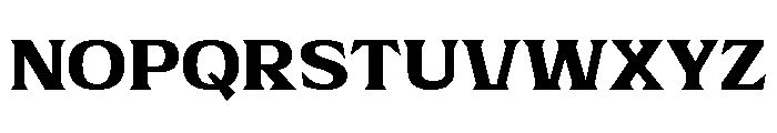 Survious Three Regular Font LOWERCASE
