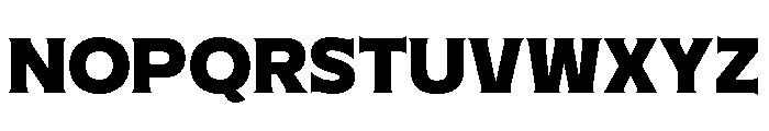 SurviousFour-Bold Font UPPERCASE