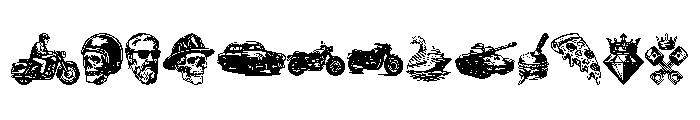SurviousIllustration Font LOWERCASE
