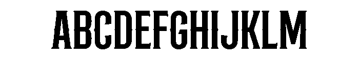 SurviousOne-Regular Font UPPERCASE