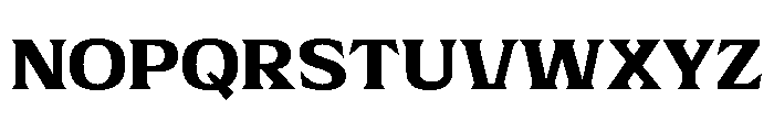 SurviousThree-Regular Font UPPERCASE