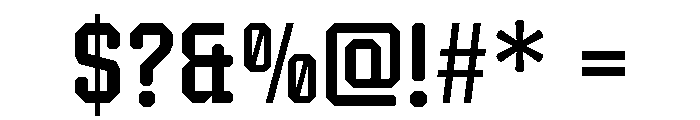SurviousTwo-Regular Font OTHER CHARS