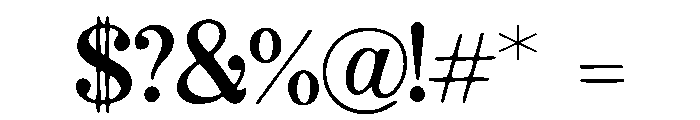 Survivalist_Sans Font OTHER CHARS