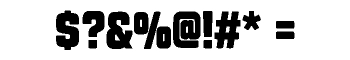 Survon Font OTHER CHARS