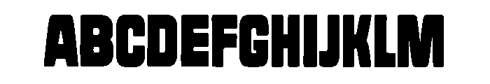 Survon Font UPPERCASE