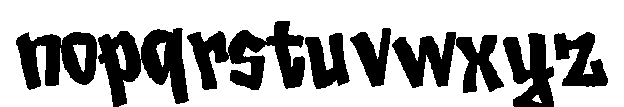 Susansy Font LOWERCASE