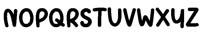 Sushi Panda Font UPPERCASE