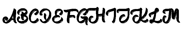 Suttakri Font UPPERCASE