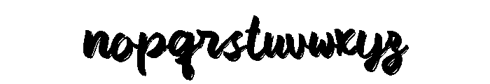 Suttakri Font LOWERCASE