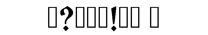 Suzanne Regular Font OTHER CHARS