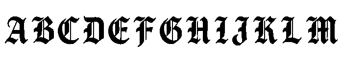 Suzanne Regular Font UPPERCASE