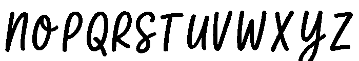 sunmood_script Font UPPERCASE