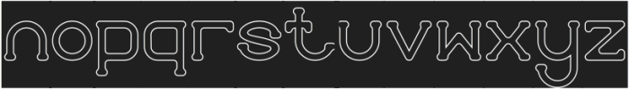 SUBMIT TO FAITH-Hollow-Inverse otf (400) Font LOWERCASE
