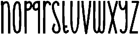 SUMMER HOLIDAY Regular otf (400) Font LOWERCASE
