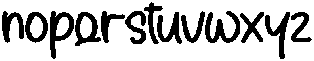 SUMMER Regular otf (400) Font LOWERCASE