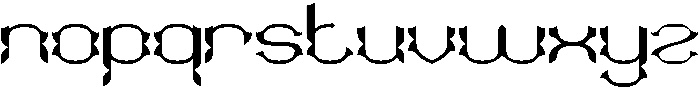 SUNFLOWER-Light otf (300) Font LOWERCASE