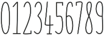 SUNN Line Serif otf (400) Font OTHER CHARS