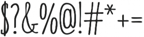 SUNN Serif otf (400) Font OTHER CHARS