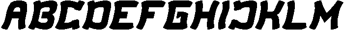SUNSHINE Italic otf (400) Font UPPERCASE
