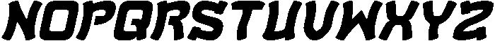SUNSHINE Italic otf (400) Font UPPERCASE