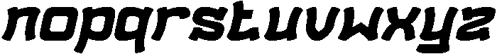SUNSHINE Italic otf (400) Font LOWERCASE