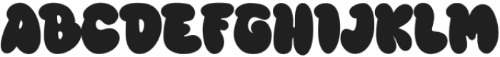 SUPER KLOUD Regular otf (400) Font UPPERCASE