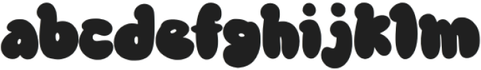 SUPER KLOUD Regular otf (400) Font LOWERCASE