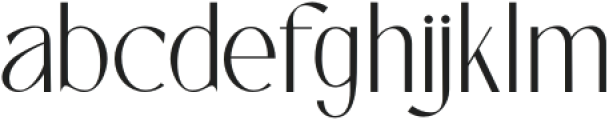 Suaco-Regular otf (400) Font LOWERCASE