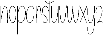Sublimation Regular otf (400) Font LOWERCASE
