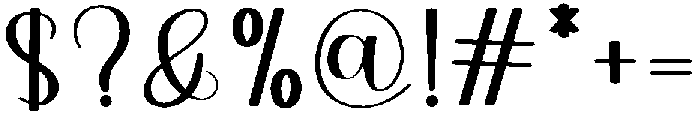 Sublimation Regular otf (400) Font OTHER CHARS