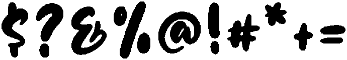 Sublime Regular otf (400) Font OTHER CHARS