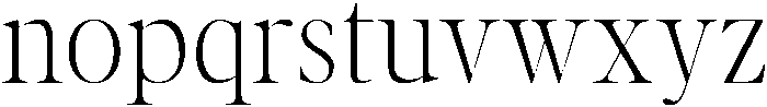 Sublime Regular otf (400) Font LOWERCASE