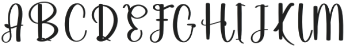 Subtle Signature Regular otf (400) Font UPPERCASE