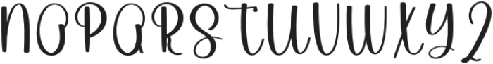 Subtle Signature Regular otf (400) Font UPPERCASE