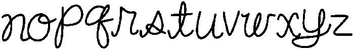 Suburban Regular otf (400) Font LOWERCASE