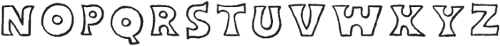 Suburbia Regular otf (400) Font UPPERCASE